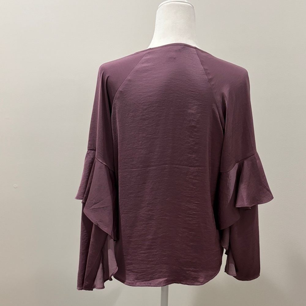 Express Dusty Purple Blouse 👛Host Pick👗 - Picture 5 of 5